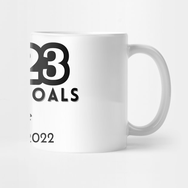 2023 Goals design by TextureMerch